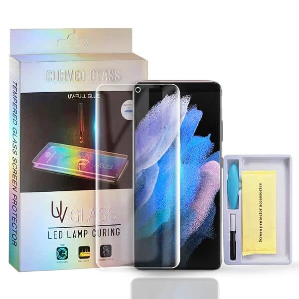 For Samsung Galaxy S23 Ultra UV Liquid Gel Tempered Glass Screen Protector Film Guard (Clear) For Samsung Galaxy S23 Ultra UV Liquid Gel Tempered Glass Screen Protector Film Guard (Clear)